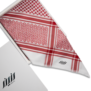 شماغ رزين احمر فاتح بصمة متميزة| RZEEN-RZC303