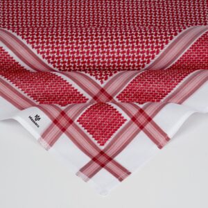 شماغ مسارو احمر خط اسود اصدار 26 | MASSARO-M203