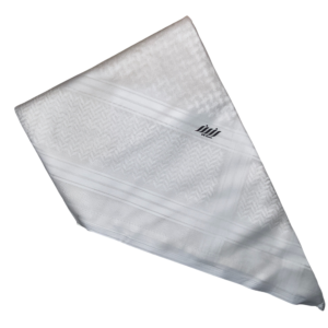 شماغ رزين ابيض طبيعى | RZEEN-RZA101