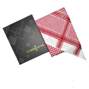 شماغ استانيل احمر لون فاتح اصدار 26 |ESTANEEL-309